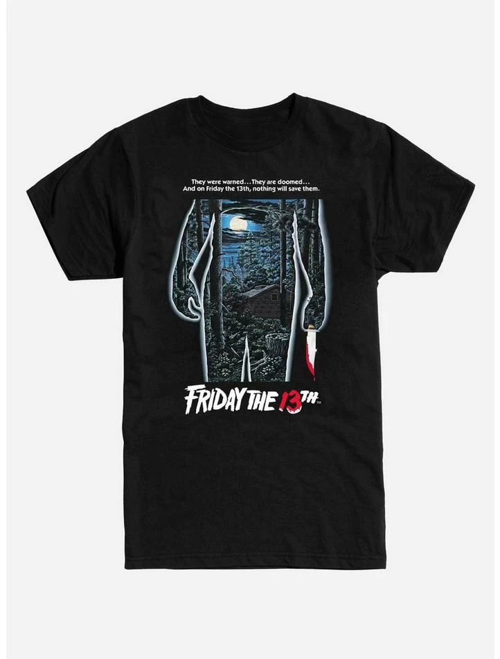Best Sale ๐ Friday The 13th Poster T-Shirt ๐ฅ