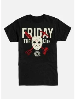 Discount ✔️ Friday the 13th Jason Mask T-Shirt 🔔