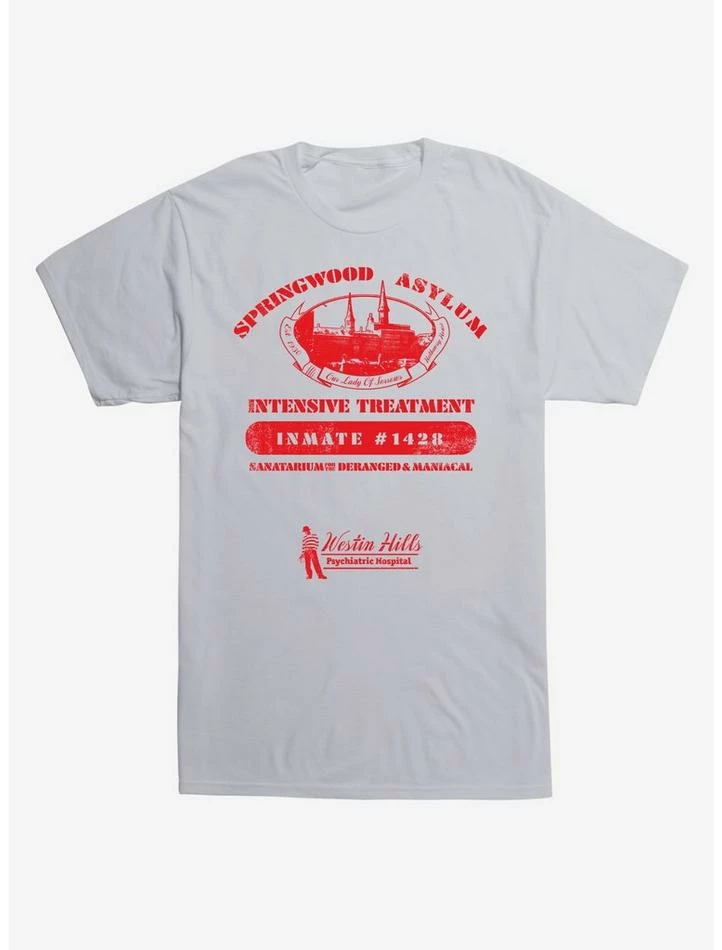 New ✨ A Nightmare On Elm Street Springwood Asylum T-Shirt ✔️