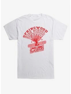 Buy 🎉 A Nightmare On Elm Street Slashers Varsity Football T-Shirt 😀