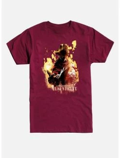 Buy 👏 A Nightmare On Elm Street Freddy Flames T-Shirt ✨