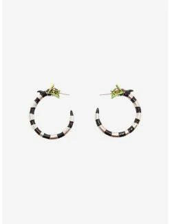 Best reviews of 🌟 Beetlejuice Sandworm Hoop Earrings 🥰