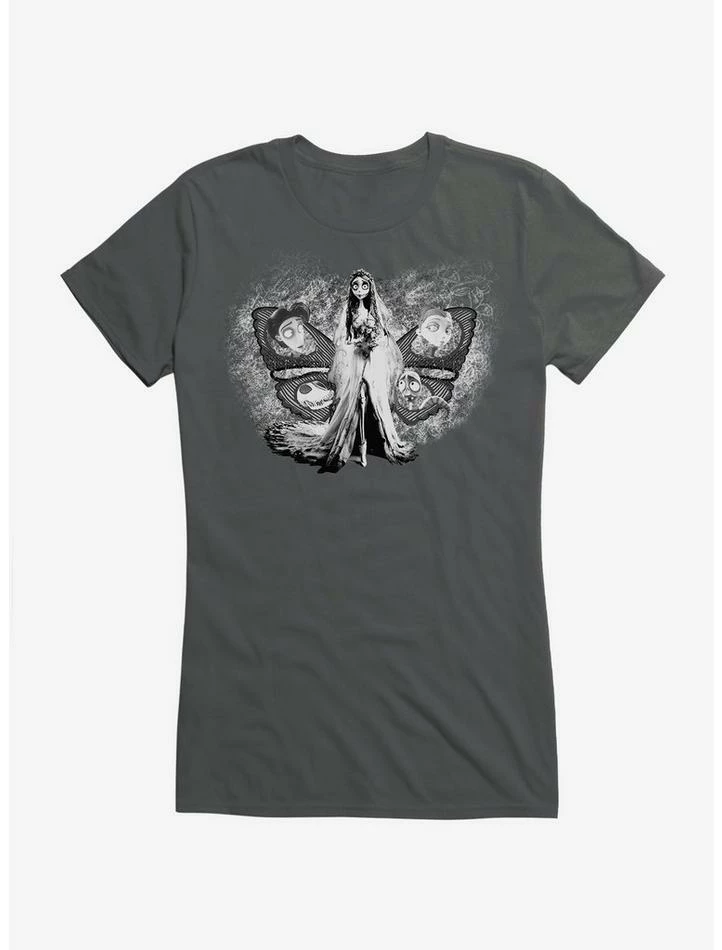 Best Sale 👏 Corpse Bride Characters Butterfly 👧 Girls T-Shirt 🔥 - Image 3
