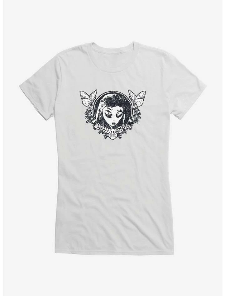 Flash Sale 🤩 Corpse Bride Emily Dearly Departed 👧 Girls T-Shirt 😀