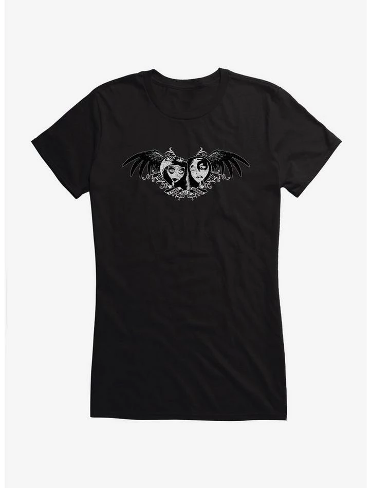 Cheapest โ๏ธ Corpse Bride Tragic Tale Of Romance ๐ง Girls T-Shirt โญ - Image 2