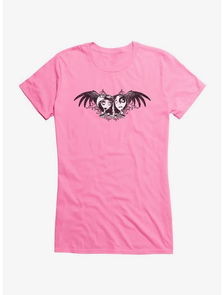 Cheapest โ๏ธ Corpse Bride Tragic Tale Of Romance ๐ง Girls T-Shirt โญ - Image 5