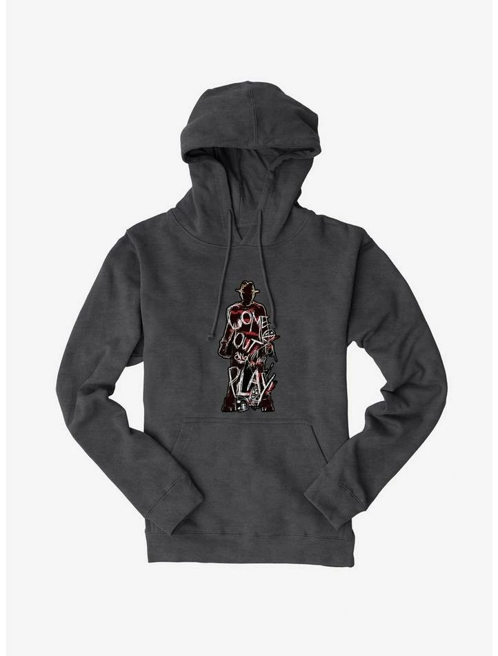 Outlet 🥰 A Nightmare On Elm Street Come Out And Play Hoodie 🔔 - Image 3