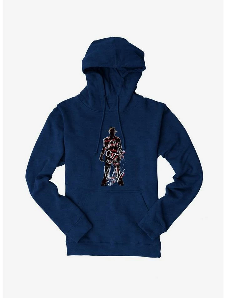 Outlet 🥰 A Nightmare On Elm Street Come Out And Play Hoodie 🔔 - Image 5