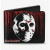 Coupon 🧨 Friday The 13th Jason Voorhees Mask Bi-Fold Wallet 💯