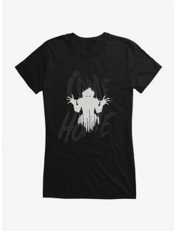Best Sale โ IT Chapter Two Pennywise Shadow Come Home Gray Script ๐ง Girls T-Shirt ๐ฏ