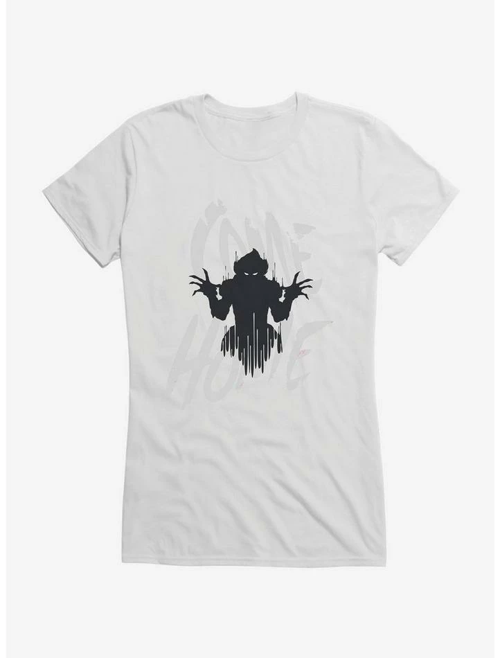 Best Sale ⌛ IT Chapter Two Pennywise Shadow Come Home Gray Script 👧 Girls T-Shirt 💯 - Image 6