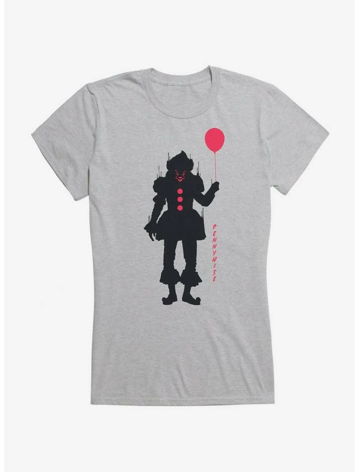 Best Sale 🎉 IT Chapter Two Pennywise With Balloon 👧 Girls T-Shirt 🛒 - Image 4