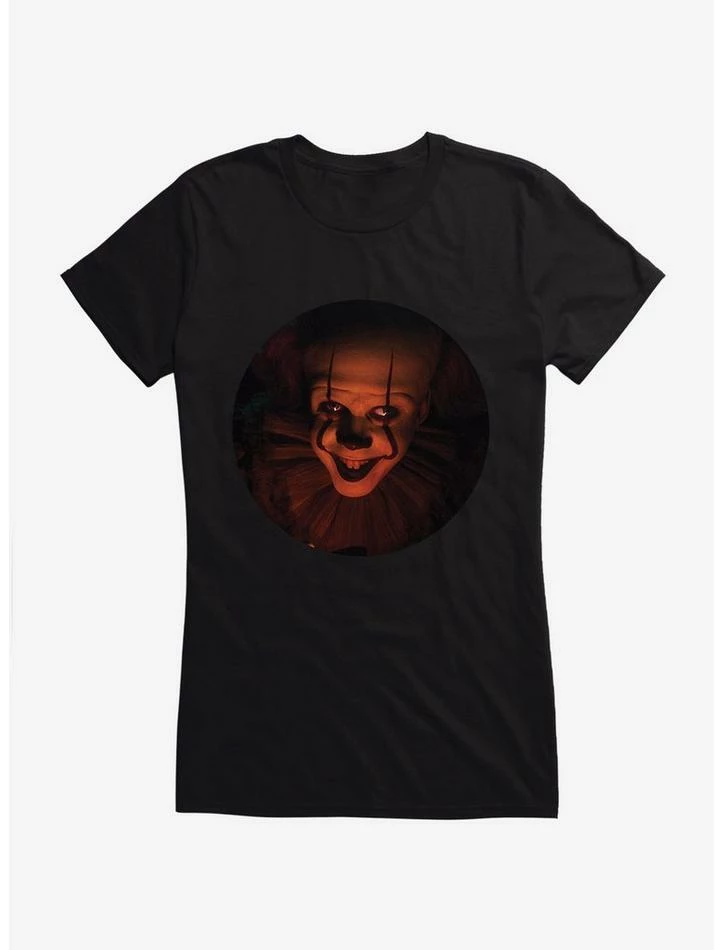 Coupon ๐ IT Chapter Two Pennywise Grin Circle ๐ง Girls T-Shirt ๐ - Image 2