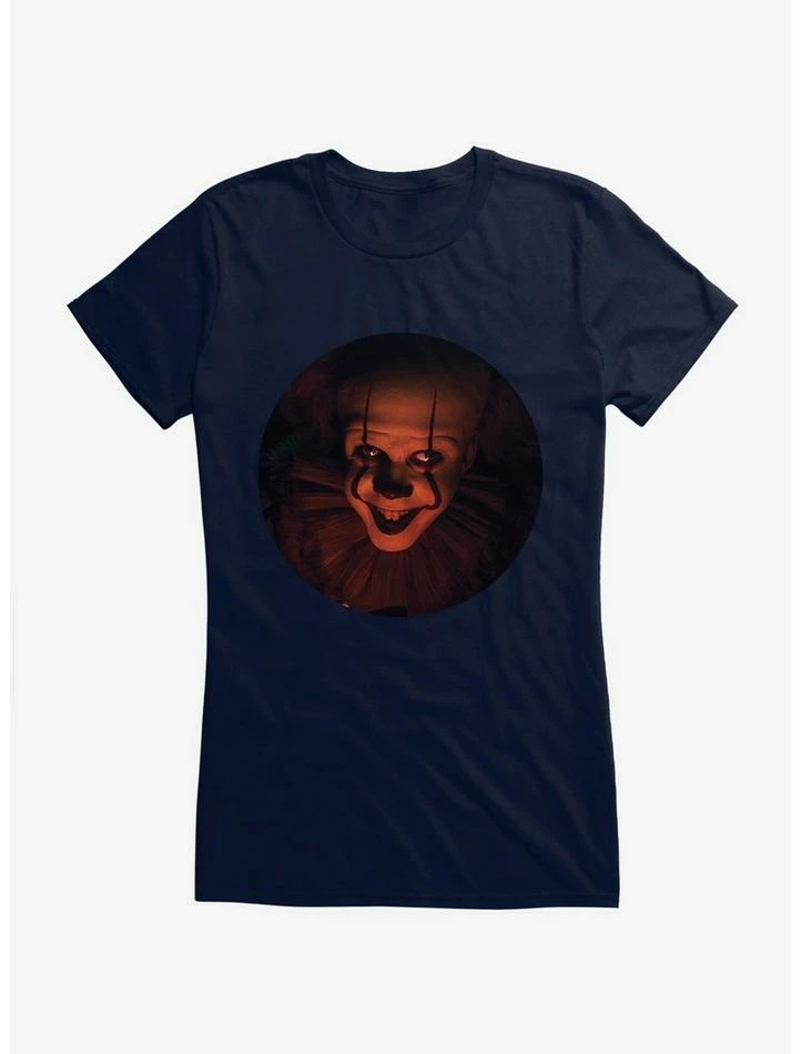Coupon ๐ IT Chapter Two Pennywise Grin Circle ๐ง Girls T-Shirt ๐ - Image 4