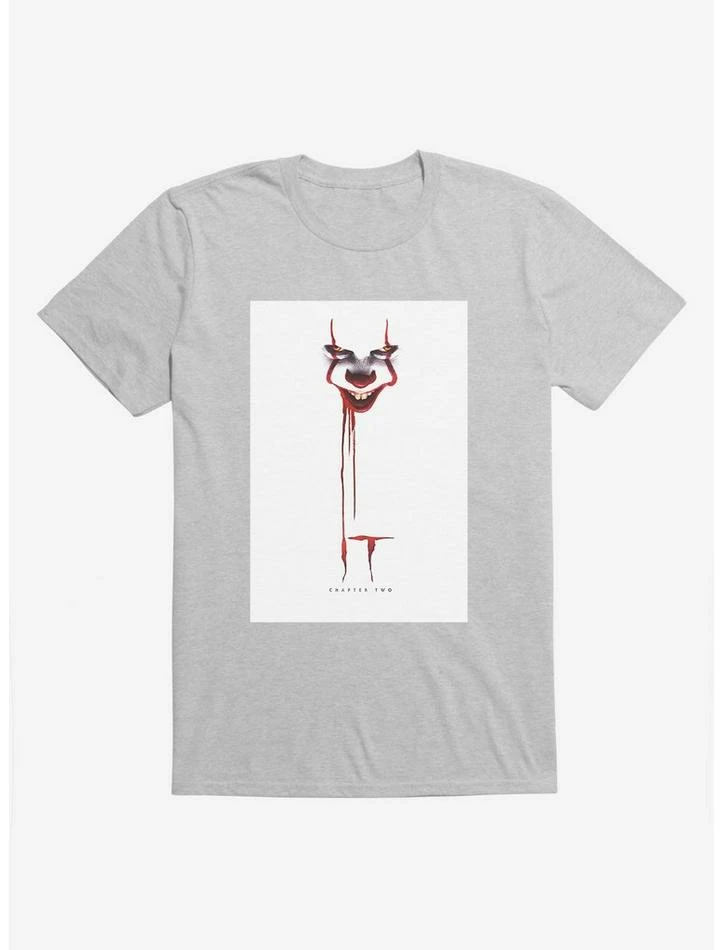Flash Sale ๐ IT Chapter Two Blood Drip Poster T-Shirt โค๏ธ