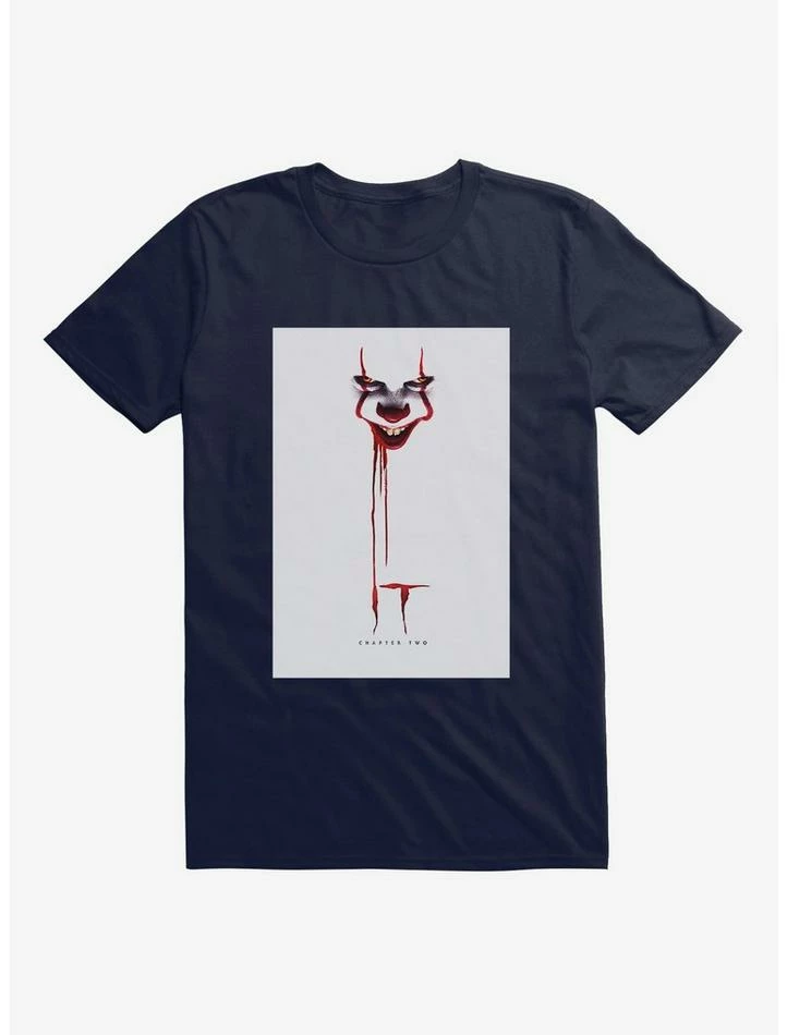 Flash Sale ๐ IT Chapter Two Blood Drip Poster T-Shirt โค๏ธ - Image 4