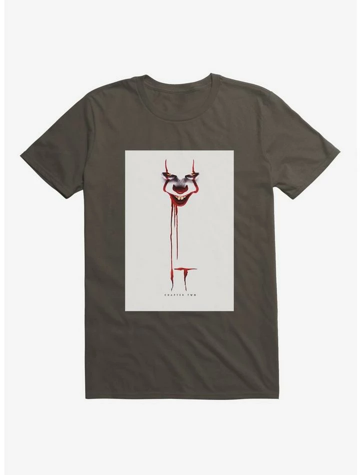 Flash Sale ๐ IT Chapter Two Blood Drip Poster T-Shirt โค๏ธ - Image 5