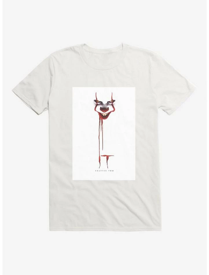 Flash Sale ๐ IT Chapter Two Blood Drip Poster T-Shirt โค๏ธ - Image 6