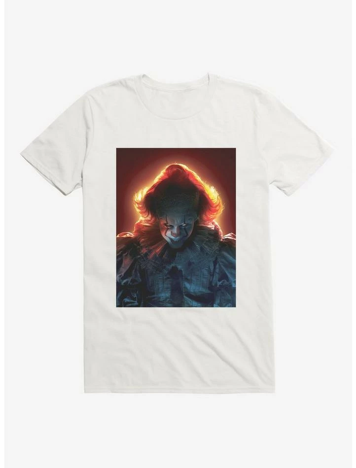 Hot Sale 😉 IT Chapter Two Pennywise Orange Glow T-Shirt ❤️ - Image 6