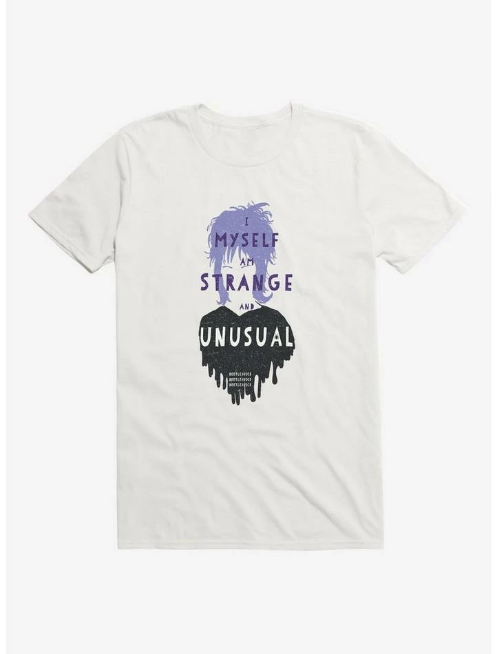 Hot Sale 😍 Extra Soft Beetlejuice Strange & Unusual T-Shirt ✔️