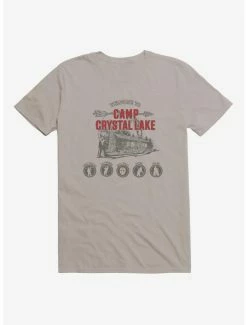 Wholesale 😀 Friday The 13th Crystal Lake Camp Extra Soft T-Shirt 💯