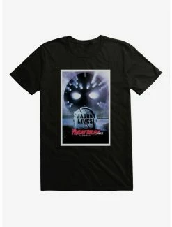 Coupon 😍 Friday The 13th Part VI Poster Extra Soft T-Shirt 🎁