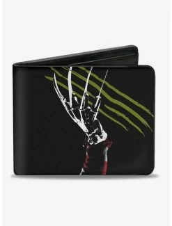 New ๐ A Nightmare on Elm Street Freddy Slash Bifold Wallet ๐งจ