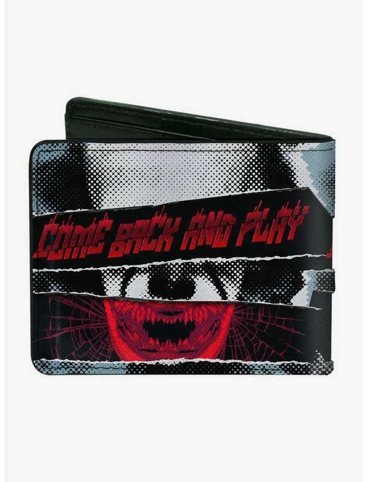 Promo โญ It Chapter Two Pennywise Come Back and Play Collage Bifold Wallet ๐ - Image 2