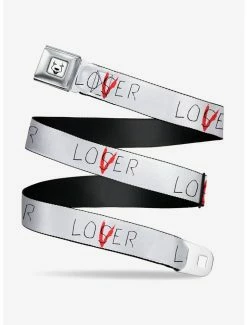 Hot Sale 👏 It Chapter Two Loser Lover Quote Seatbelt Belt ✔️