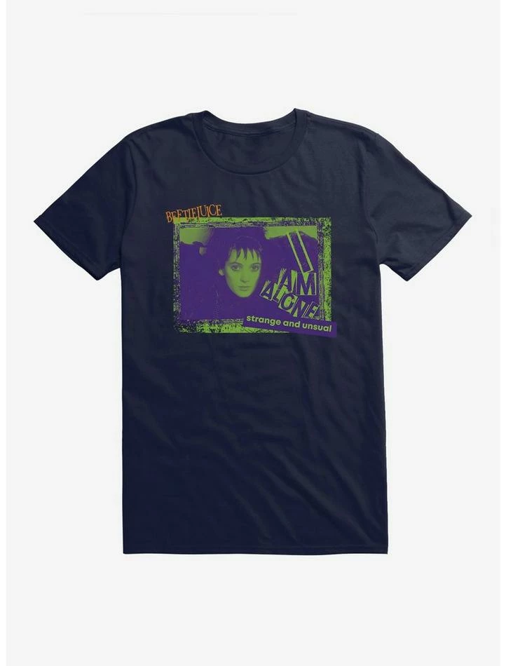 Deals 👍 Beetlejuice I Am Alone T-Shirt 💯 - Image 3