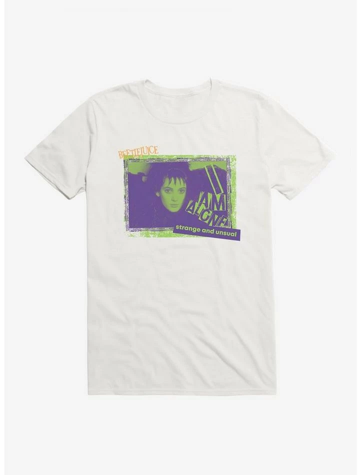 Deals 👍 Beetlejuice I Am Alone T-Shirt 💯 - Image 4