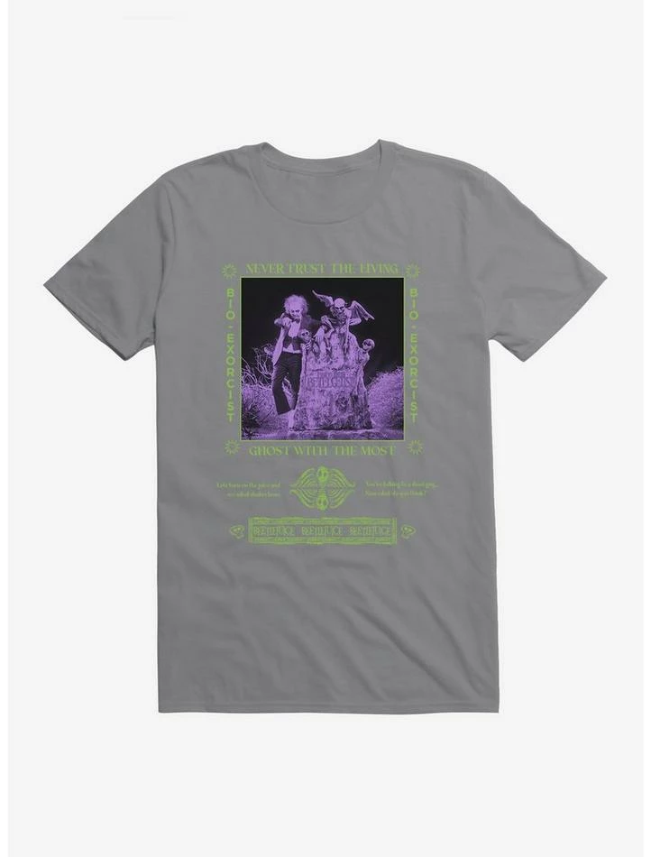 Cheap ๐ Beetlejuice Never Trust The Living T-Shirt ๐คฉ - Image 4