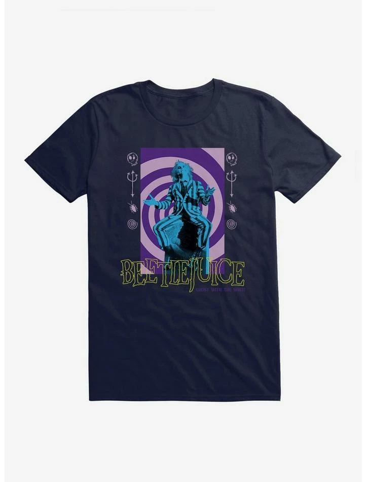 Best Pirce 🌟 Beetlejuice Swirl T-Shirt 🎁 - Image 3