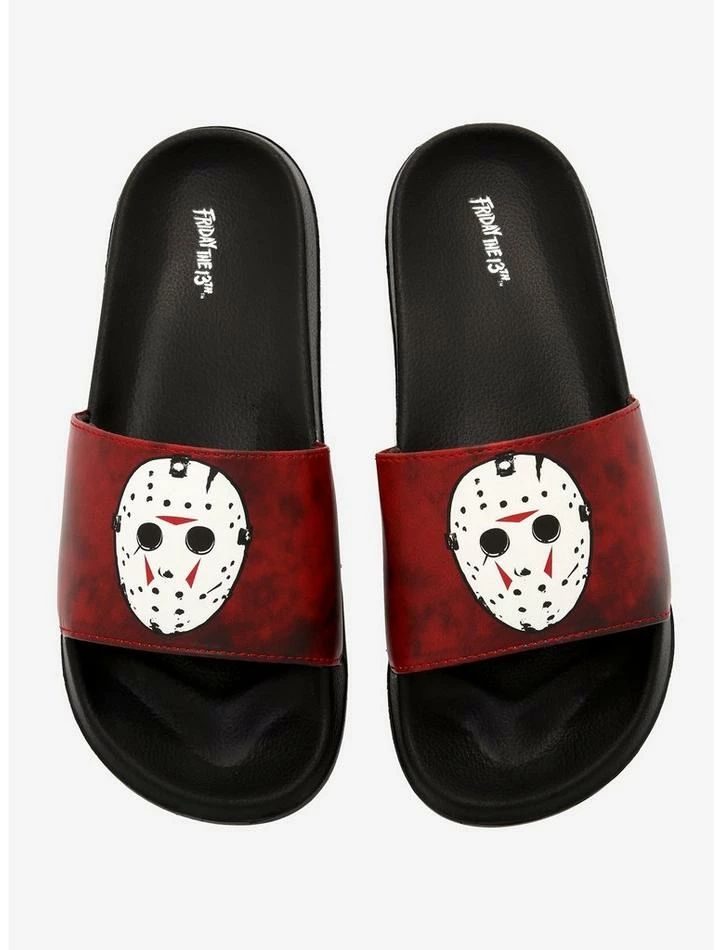 Top 10 ๐ Friday The 13th Jason Mask Slide ๐ฉด Sandals ๐