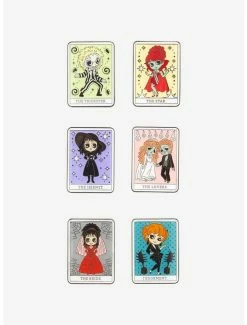 Flash Sale 🧨 Loungefly Beetlejuice Tarot Blind Box Enamel Pin 🤩