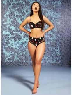 Flash Sale 🌟 Friday The 13th Jason Mask High-Waisted Swim Bottoms 🧨