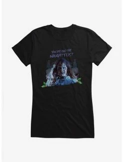Best deal 🛒 The Exorcist On The Naughty List 👧 Girls T-Shirt 🥰