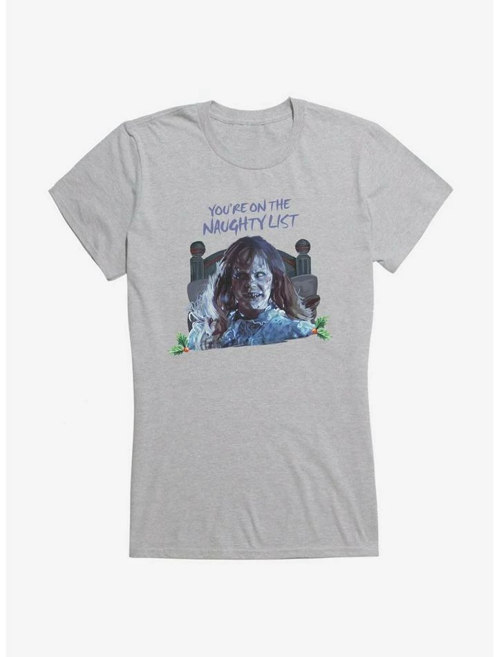 Best deal ๐ The Exorcist On The Naughty List ๐ง Girls T-Shirt ๐ฅฐ - Image 4