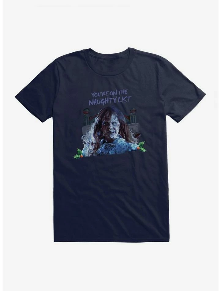 Buy โค๏ธ The Exorcist On The Naughty List T-Shirt ๐ - Image 5
