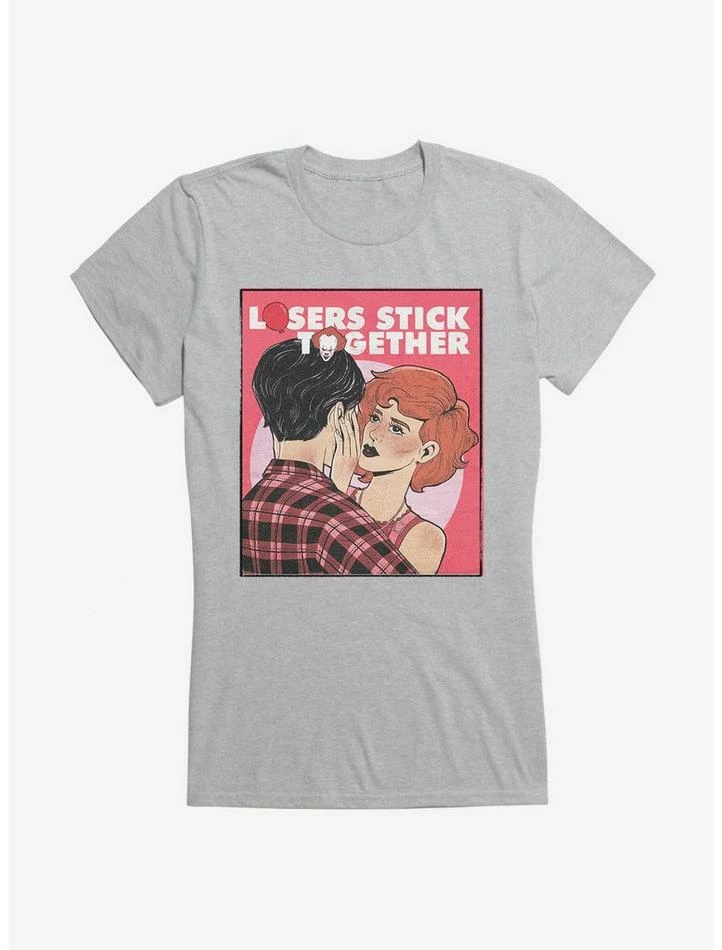 Cheapest 😍 IT2 Losers Stick Together 👧 Girls T-Shirt ⌛ - Image 4