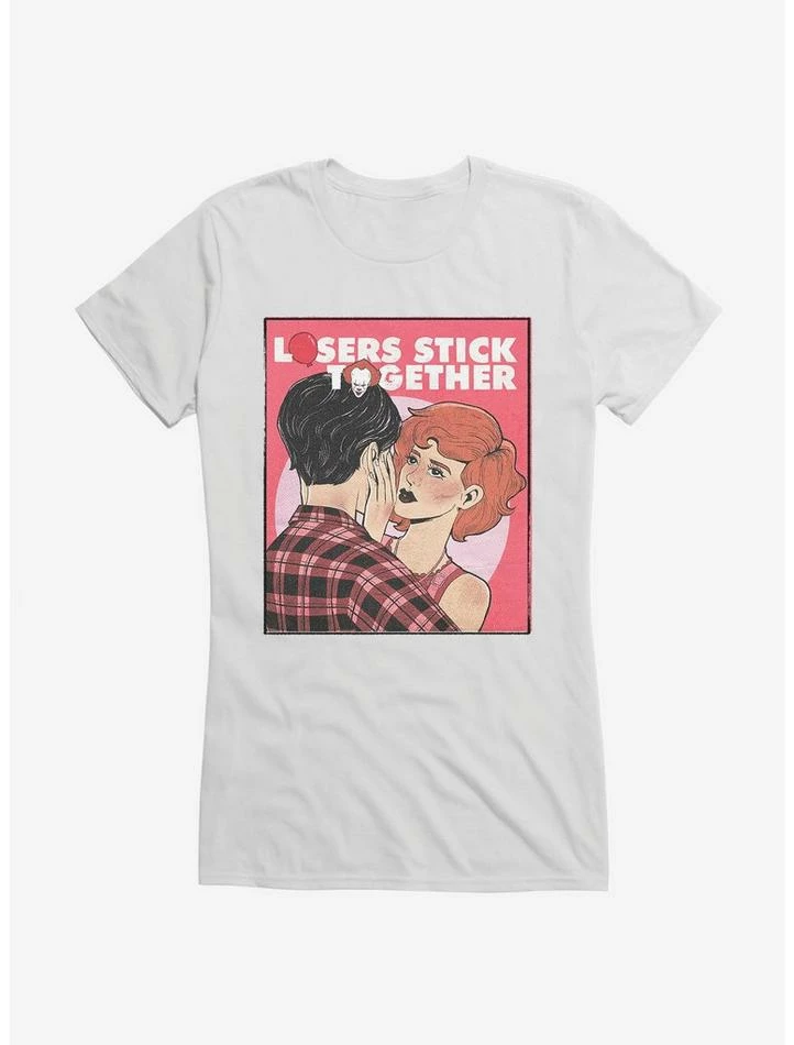 Cheapest 😍 IT2 Losers Stick Together 👧 Girls T-Shirt ⌛ - Image 6