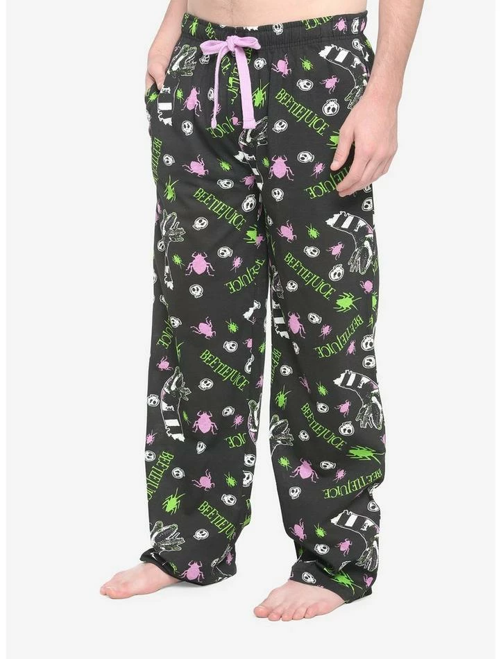 Best reviews of ⭐ Beetlejuice Logos Pajama Pants ✔️