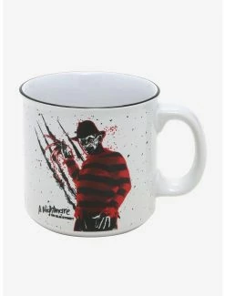 Best Sale 🎁 A Nightmare On Elm Street Freddy Claws Camper Mug ❤️
