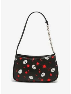 Top 10 🧨 Her Universe Friday The 13th Jason Mask & Blood Baguette Bag ⌛