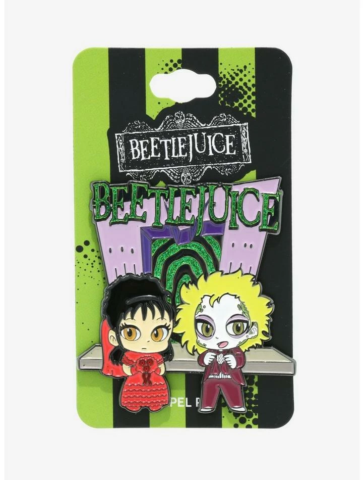 Cheapest ๐ฏ Beetlejuice Wedding Enamel Pin ๐ - Image 2