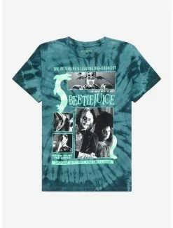 Budget ๐ Beetlejuice Comic Tie-Dye Boyfriend Fit ๐ง Girls T-Shirt ๐