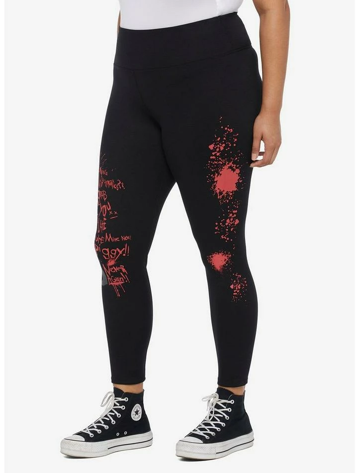 Cheap ๐ A Nightmare On Elm Street Freddy Silhouette Leggings Plus Size ๐ - Image 2