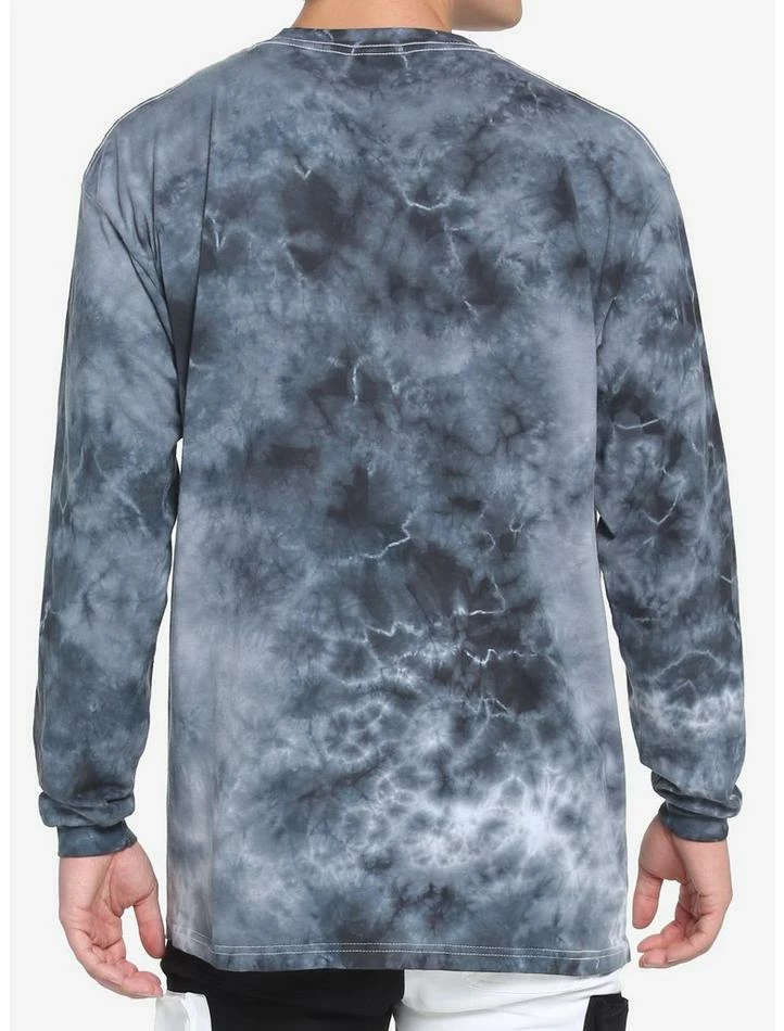 Best Pirce 😍 Beetlejuice Cartoon Dark Wash Long-Sleeve T-Shirt 🎁 - Image 3