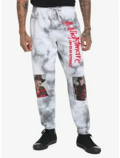 Best reviews of 🔔 A Nightmare On Elm Street Freddy Tie-Dye Sweatpants 👏