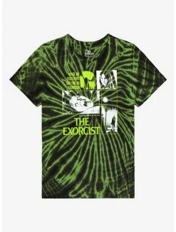 Deals ๐ The Exorcist Excellent Day Tie-Dye Boyfriend Fit ๐ง Girls T-Shirt ๐